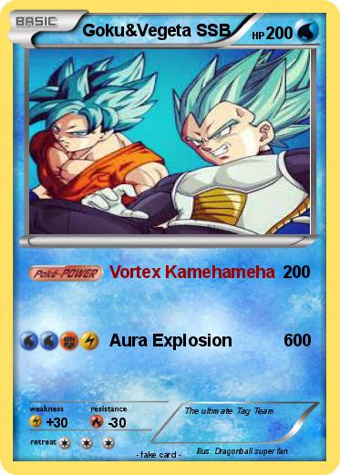Pokemon Goku&Vegeta SSB