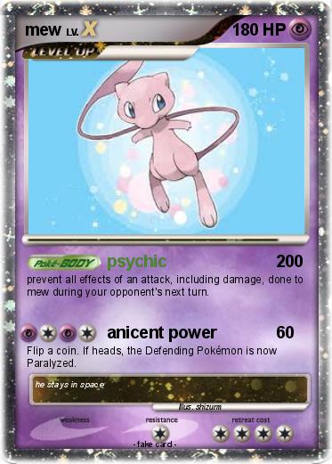 Pokemon mew