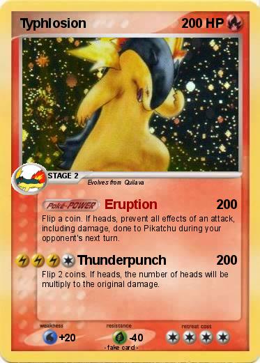 Pokemon Typhlosion