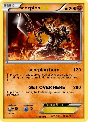 Pokemon scorpion