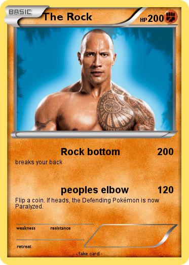 Pokemon The Rock