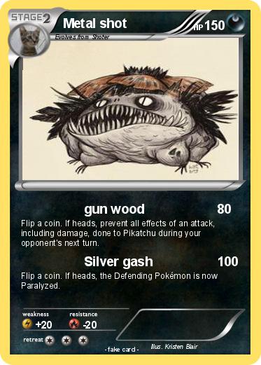 Pokemon Metal shot