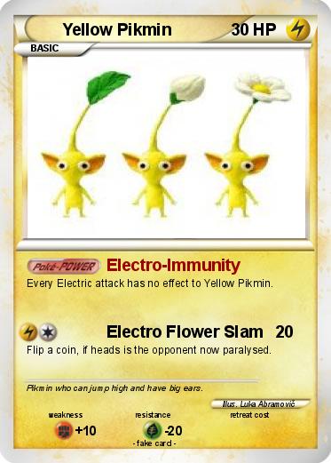 Pokemon Yellow Pikmin