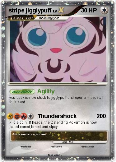 Pokemon stripe jigglypuff
