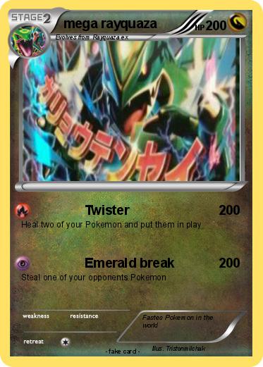 Pokemon mega rayquaza