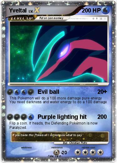 Pokemon Yveltal