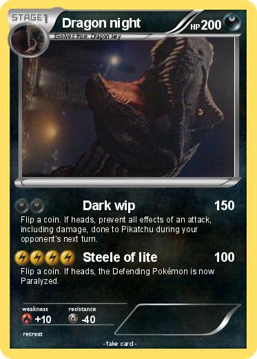 Pokemon Dragon night