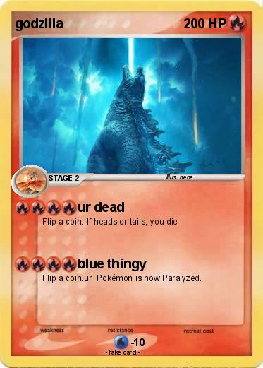 Pokemon godzilla