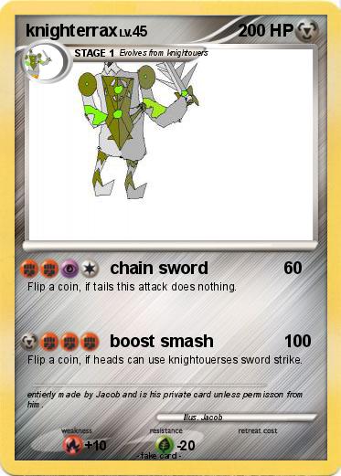 Pokemon knighterrax