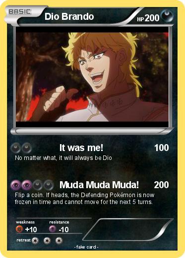Pokemon Dio Brando