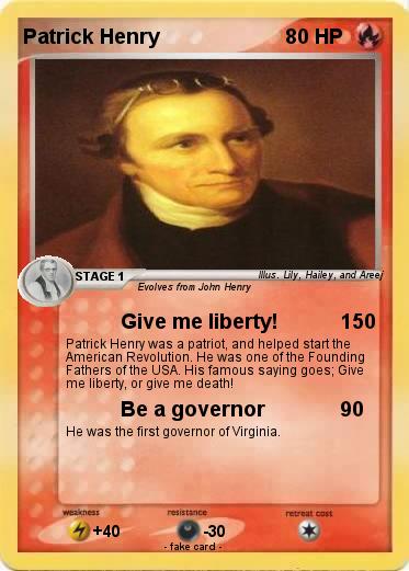 Pokemon Patrick Henry