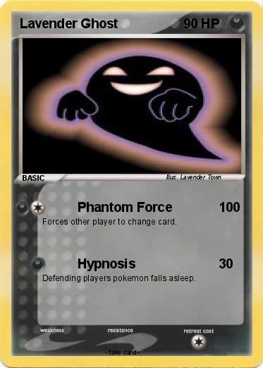 Pokemon Lavender Ghost