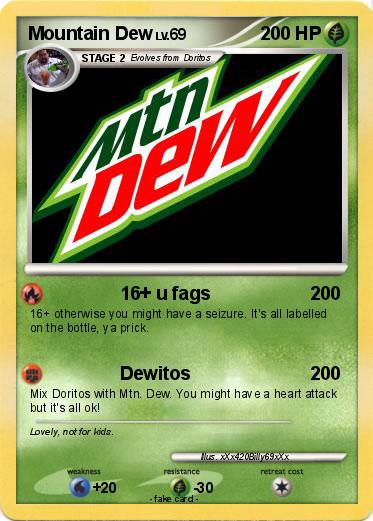 Pokemon Mountain Dew