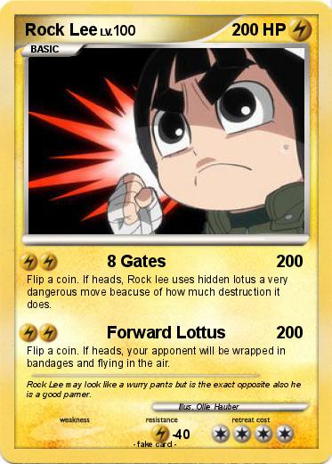 Pokemon Rock Lee