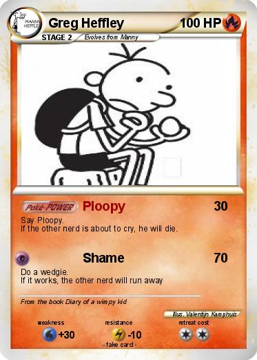 Pokemon Greg Heffley