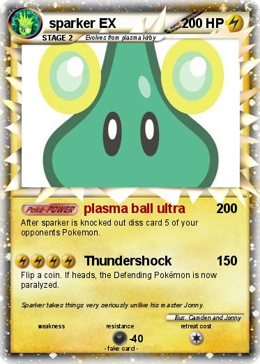 Pokemon sparker EX