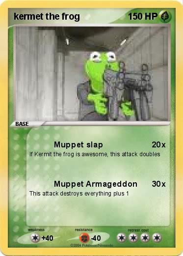 Pokemon kermet the frog