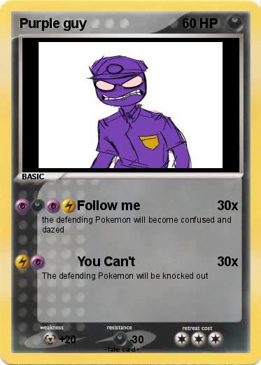 Pokemon Purple guy