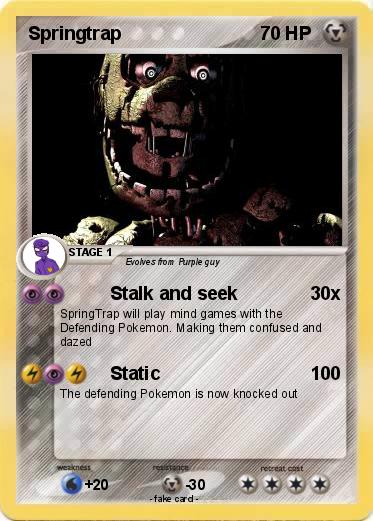 Pokemon Springtrap