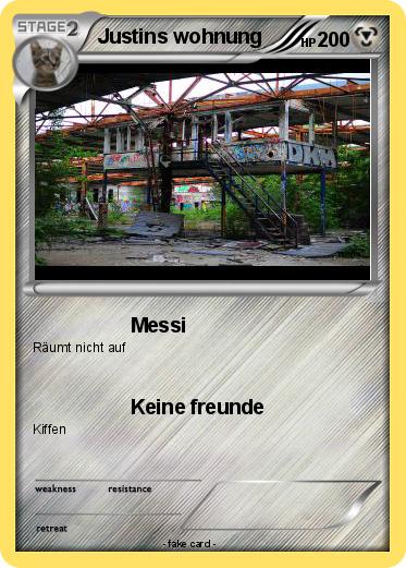 Pokemon Justins wohnung