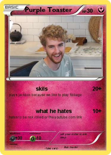 Pokemon Purple Toaster