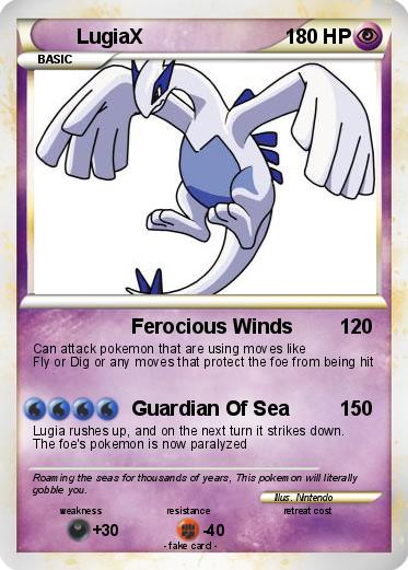 Pokemon LugiaX