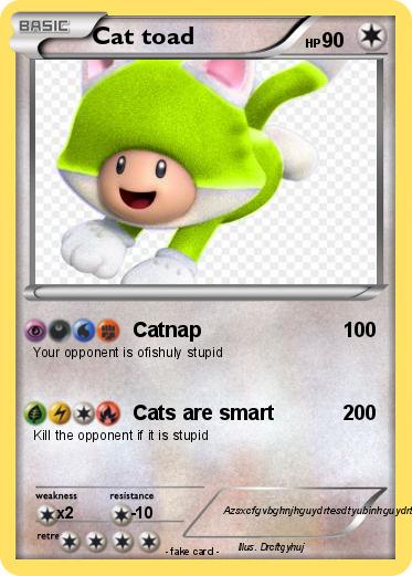 Pokemon Cat toad