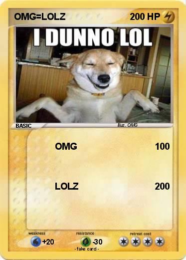 Pokemon OMG=LOLZ