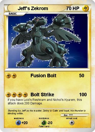 Pokemon Jeff's Zekrom