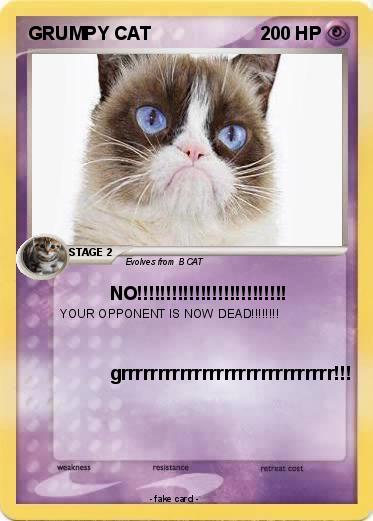 Pokemon GRUMPY CAT