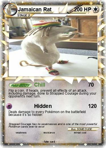 Pokemon Jamaican Rat