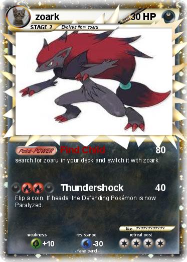 Pokemon zoark