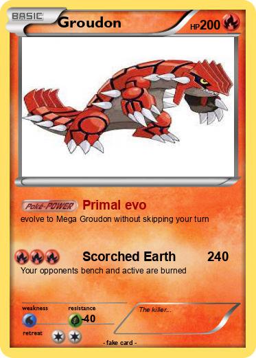 Pokemon Groudon