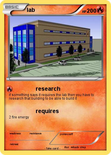 Pokemon lab