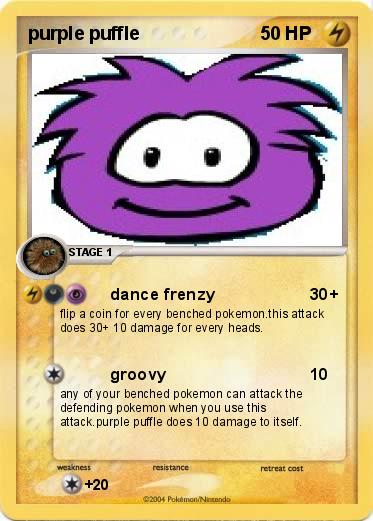 Pokemon purple puffle