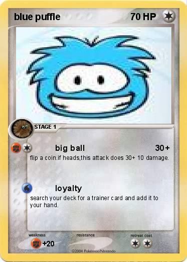 Pokemon blue puffle