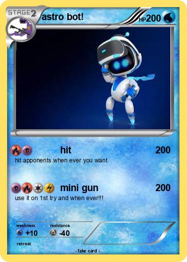 Pokemon astro bot!