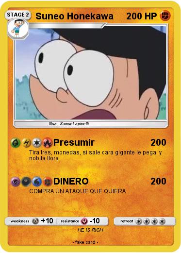 Pokemon Suneo Honekawa