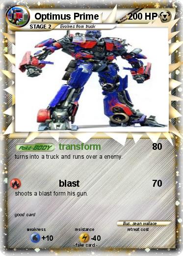 Pokemon Optimus Prime