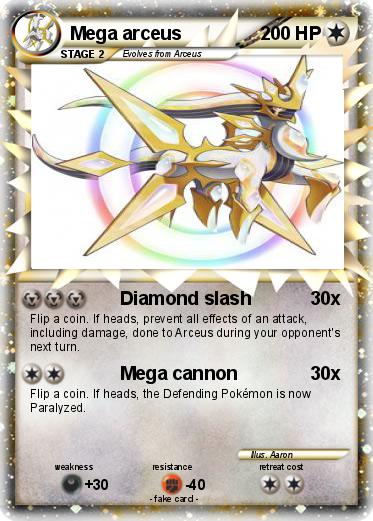 Pokemon Mega arceus