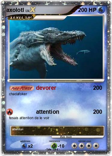 Pokemon axolotl