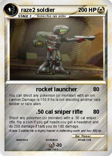 Pokemon raze2 soldier