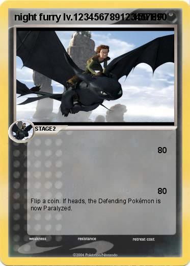 Pokemon night furry lv.123456789123457890
