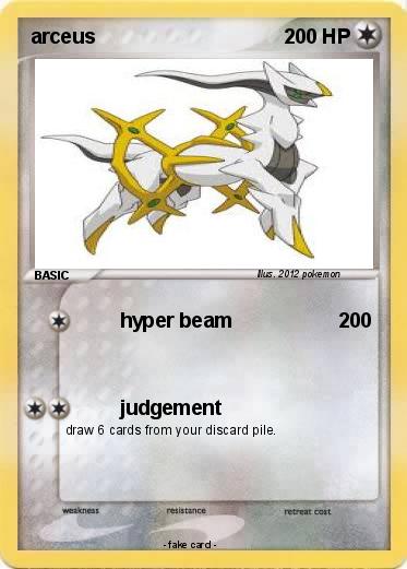 Pokemon arceus