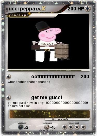 Pokemon gucci peppa