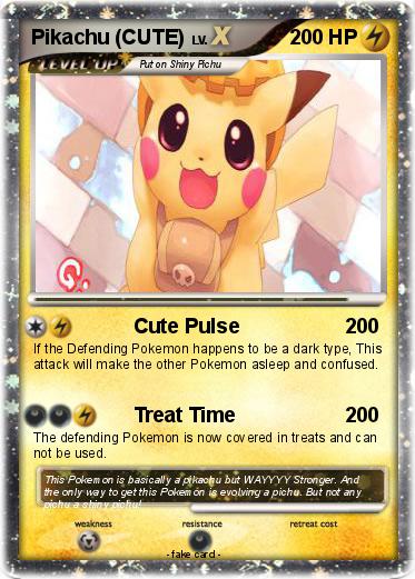 Pokemon Pikachu (CUTE)