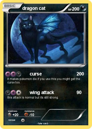 Pokemon dragon cat