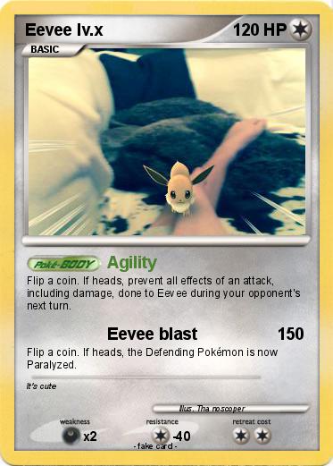 Pokemon Eevee lv.x