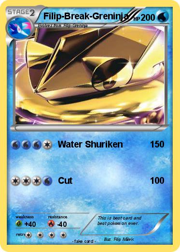 Pokemon Filip-Break-Greninja