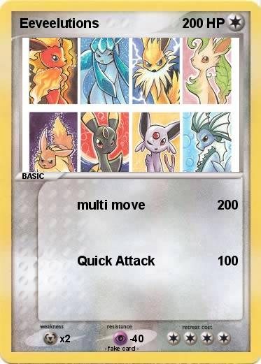 Pokemon Eeveelutions